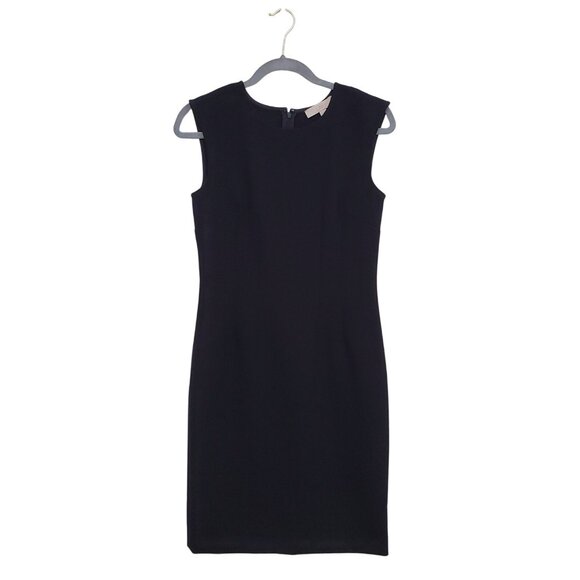 LOFT Dresses & Skirts - Ann Taylor LOFT Womens Black Cocktail Dress Size 2 Midi Sheath Career Office